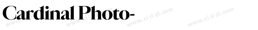 Cardinal Photo字体转换 Cardinal Photo字体转换